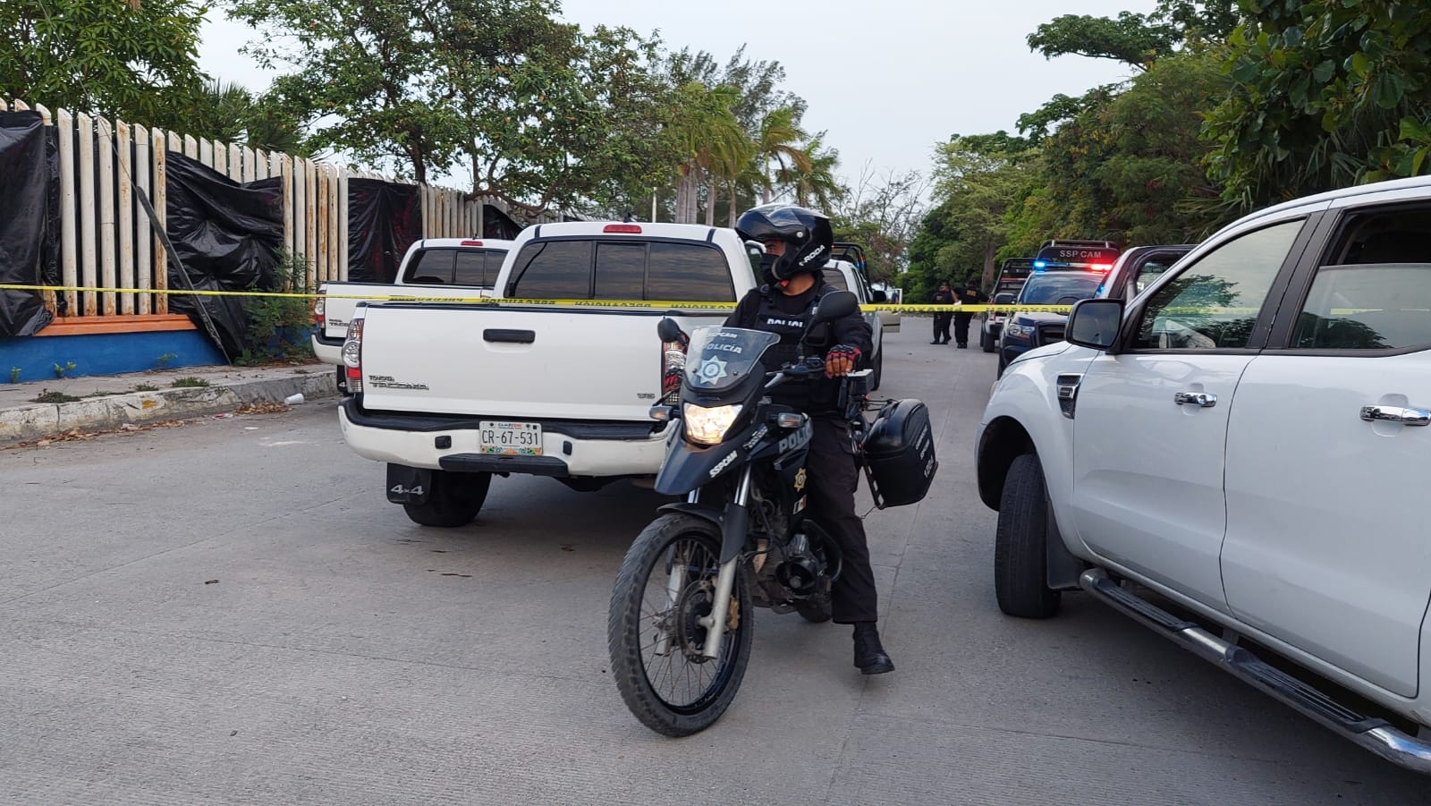 Detienen a tres hombres por dispararle a policías en Ciudad del Carmen