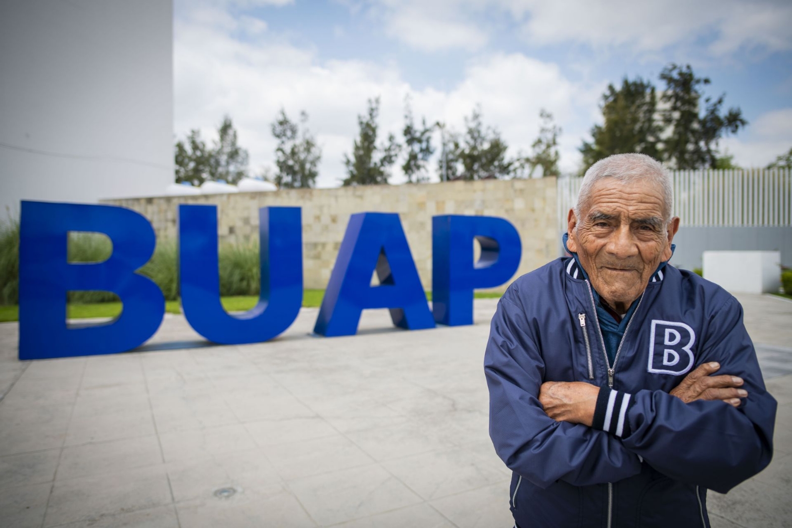 Don Felipe ingresó hace cuatro años a la BUAP