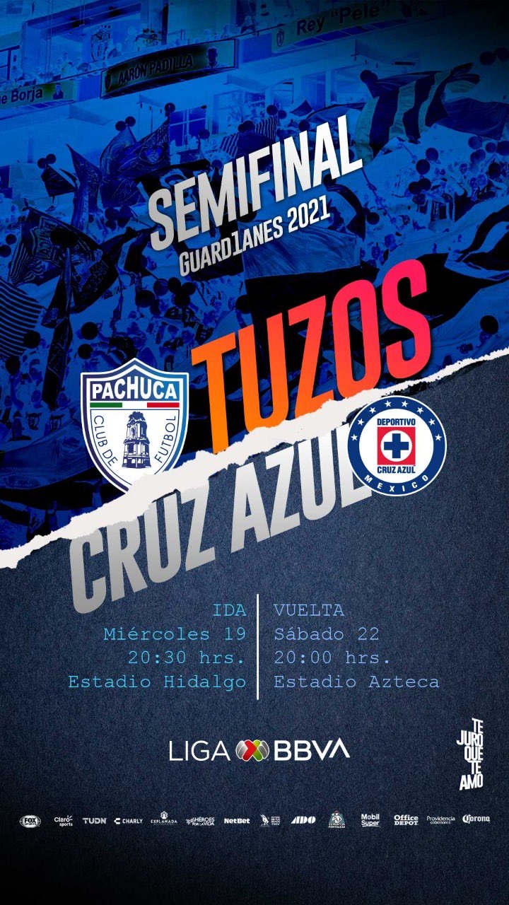 Pachuca vs Cruz Azul: ¿Dónde y a qué hora ver las semifinales de ida?