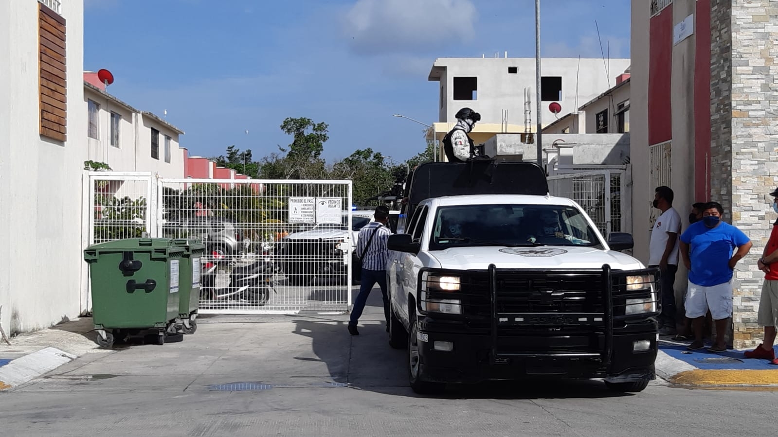 El detenido informó sobre una casa que servía como narco bodega