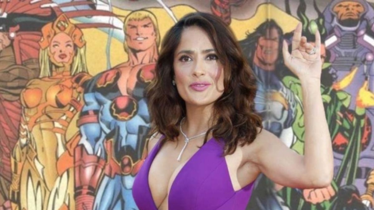 Salma Hayek habla sobre ‘Eternals’: “Es muy difícil ser una héroe si eres mexicana y mujer”