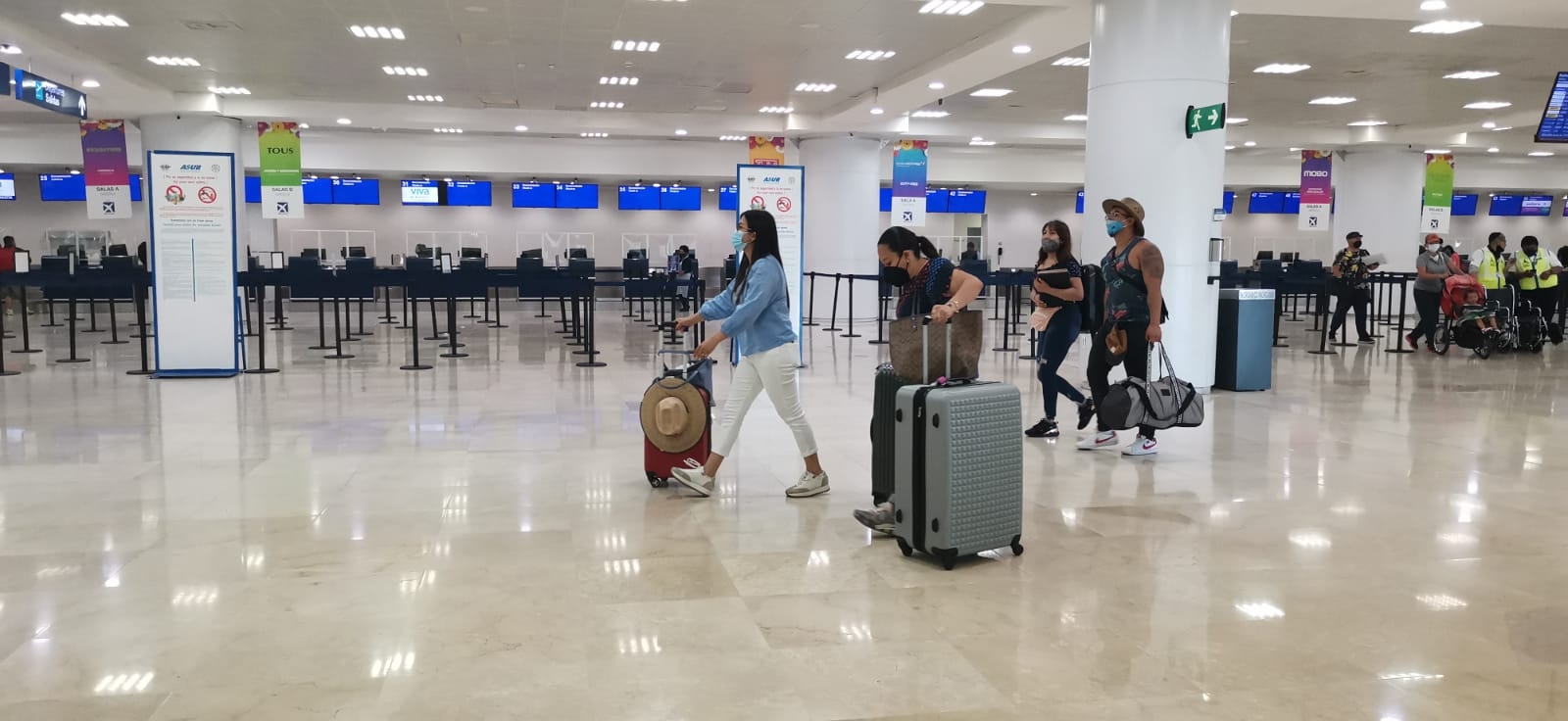 Aeropuerto de Cancún sostendrá 386 vuelos este jueves