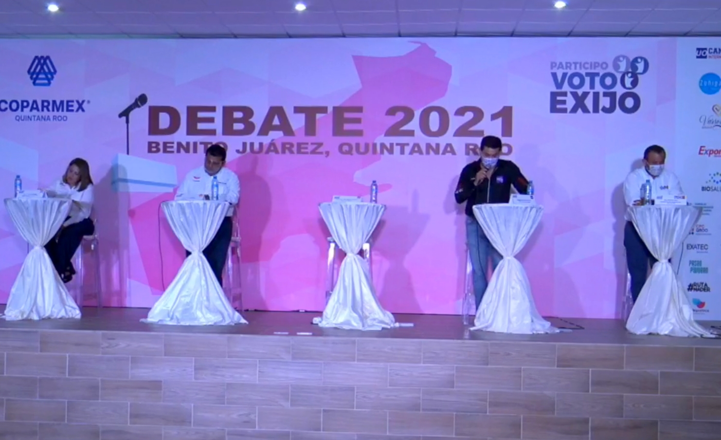 En el primer debate, Alberto Batún no se presentó