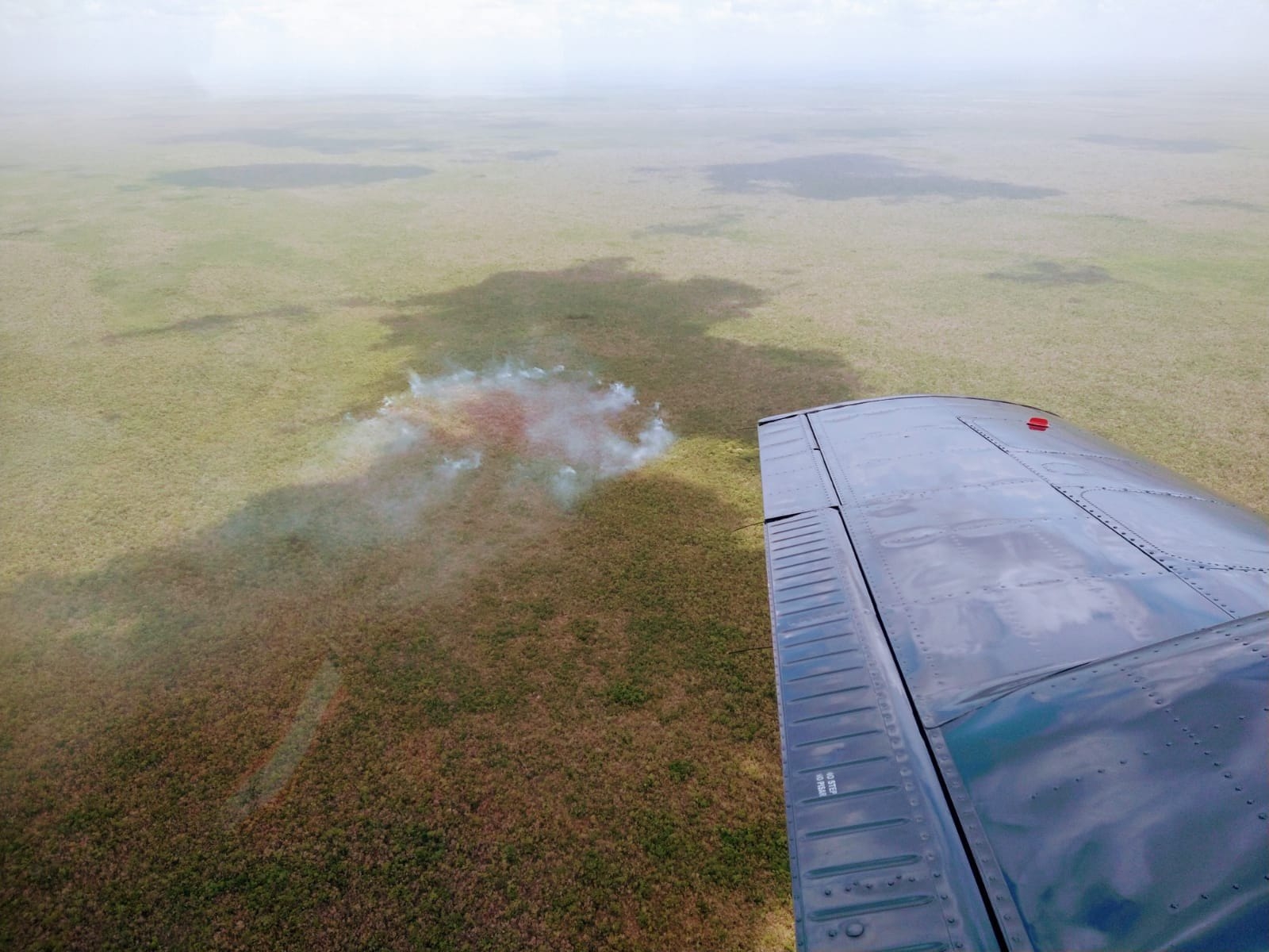 Autoridades mantienen monitoreo del incendio