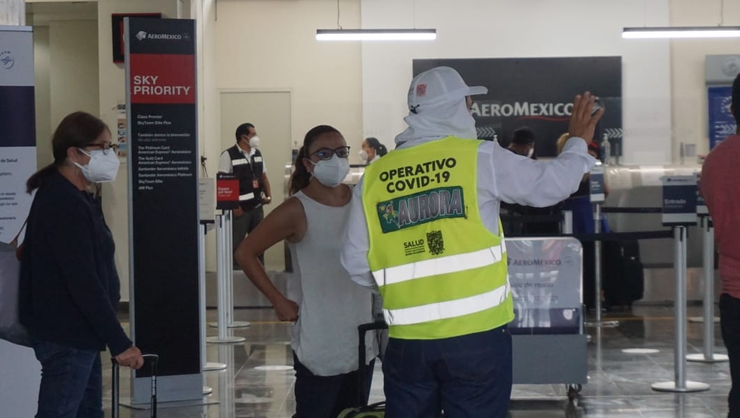 Aeropuerto de Campeche endurece medidas por Semáforo Amarillo