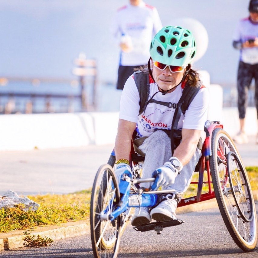 Cozumel: Adversidades impulsan al 'Demonio de Tazmania', atleta en silla de ruedas