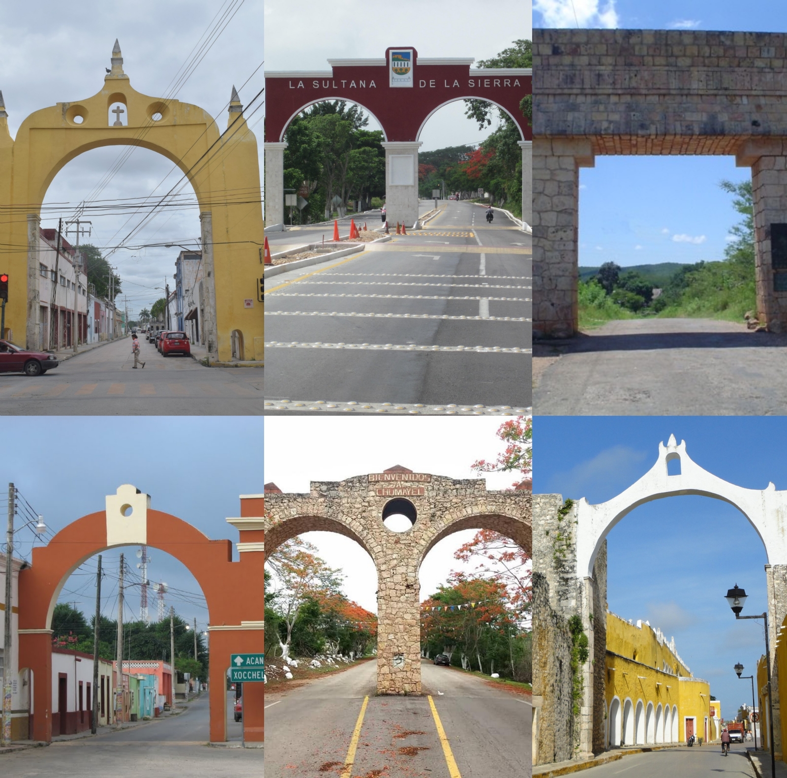 Pasar bajo un arco es símbolo que contiene, históricamente, significado de triunfo y gloria