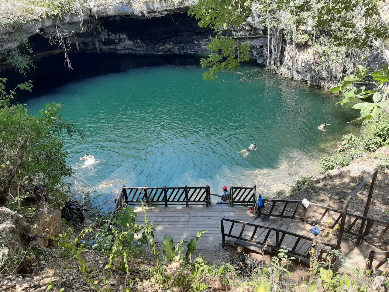 Parador turístico de Kikil, joya natural de Tizimín, Yucatán