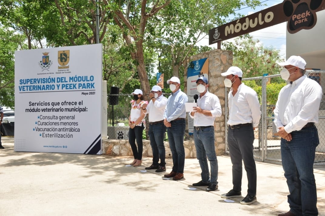 Mauricio Vila adelantó que ya se está en plática para habilitar un módulo veterinario en el sur de Mérida