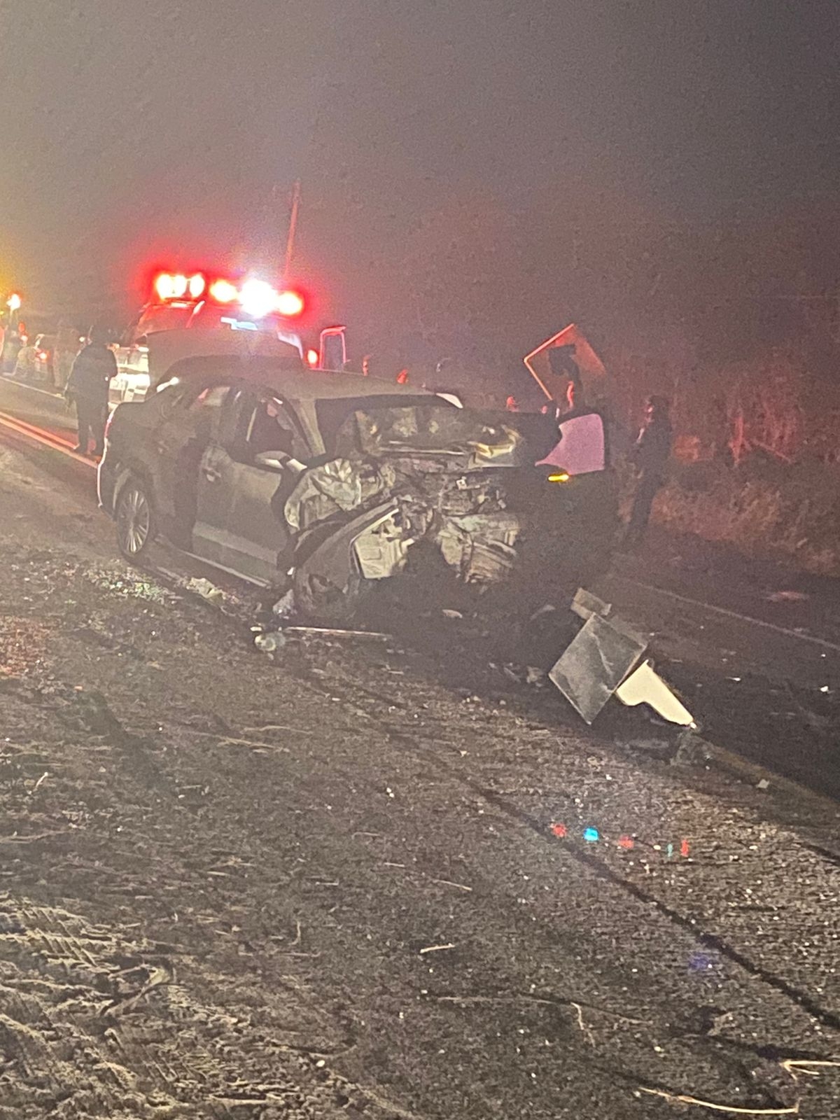 Choque vehicular en carretera Tulum-Felipe Carrillo Puerto causa cierre de vialidad