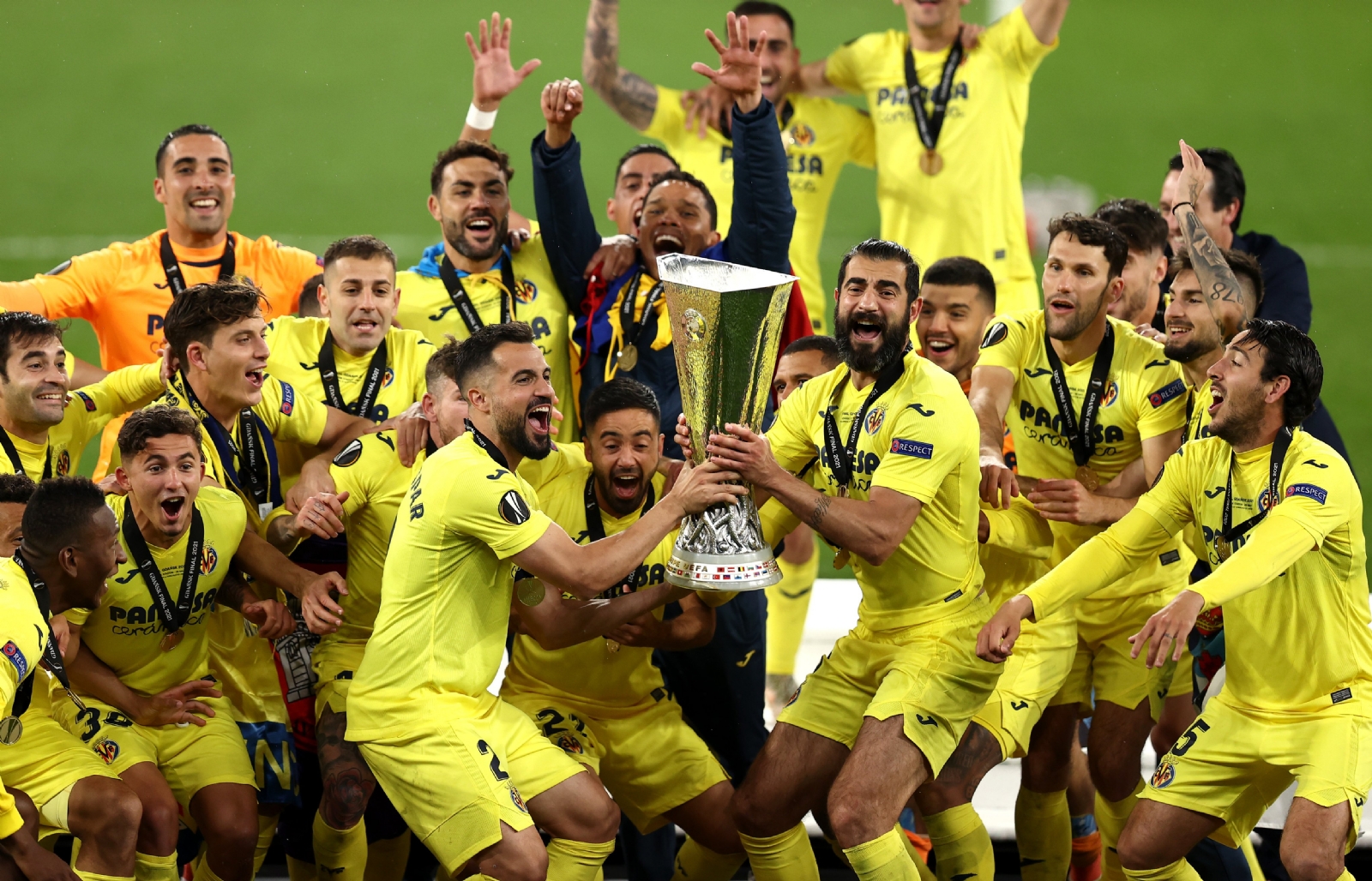 Villarreal vence al Manchester United y es campeón de la Europa League