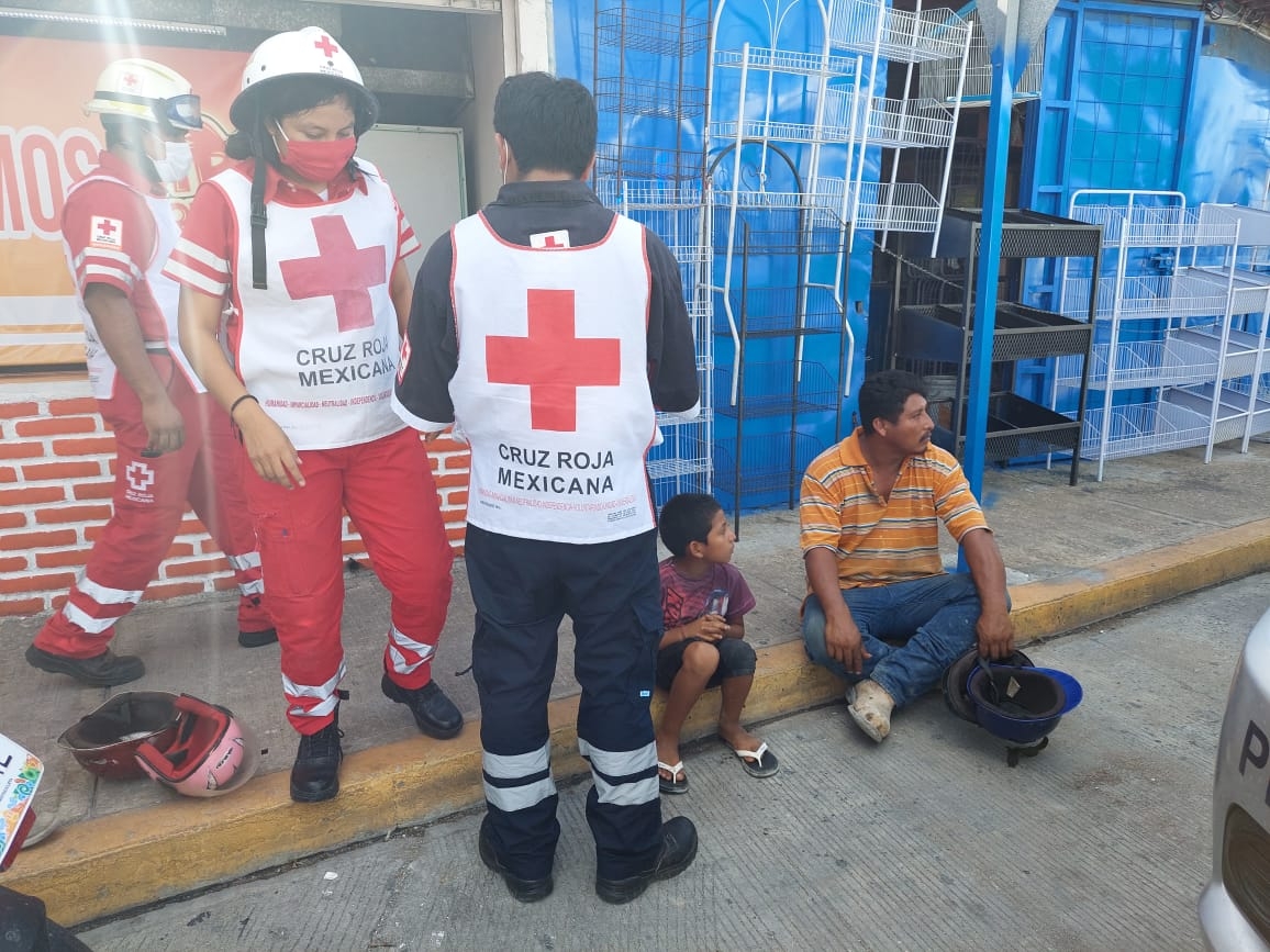 Niño de 2 años lesionado tras choque de motos en Ciudad del Carmen