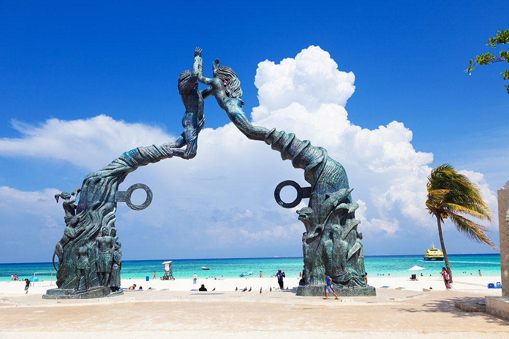 Conoce el Portal Maya, símbolo de Playa del Carmen en Quintana Roo