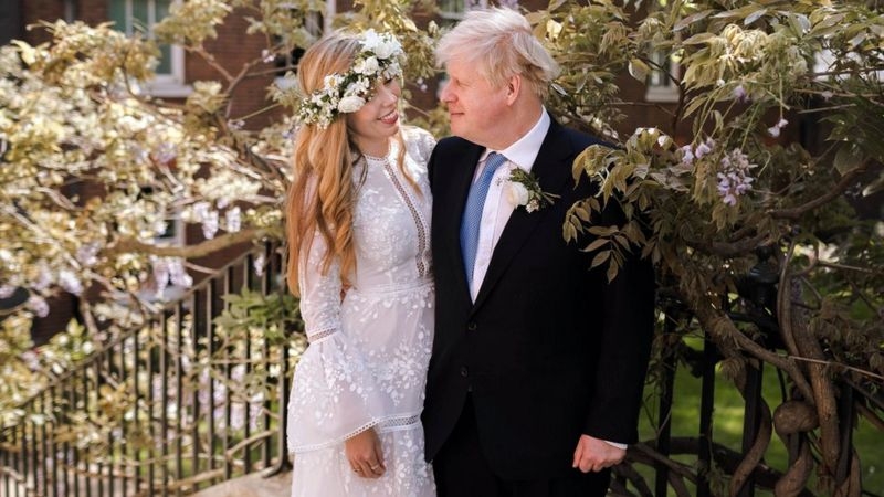 El primer ministro de Inglaterra,  Boris Johnson, se casa en 'secreto' con su novia