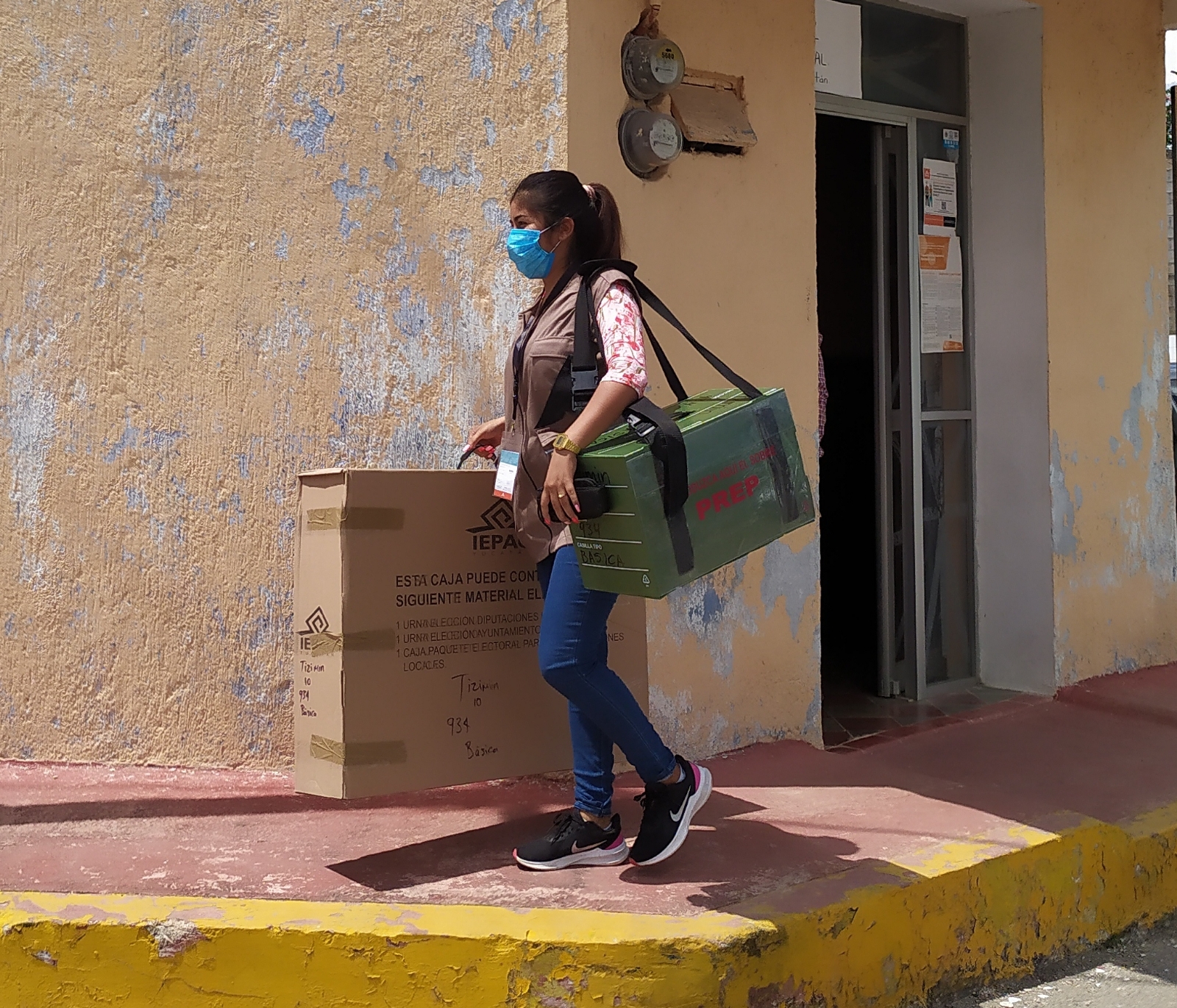 Elecciones Yucatán: Llegan paquetes electorales a Tizimín