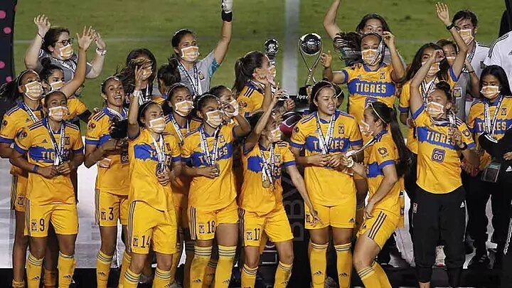 Con un arrasador marcador de 5-3 y 7-4 en el global, Tigres Femenil logró el triunfo