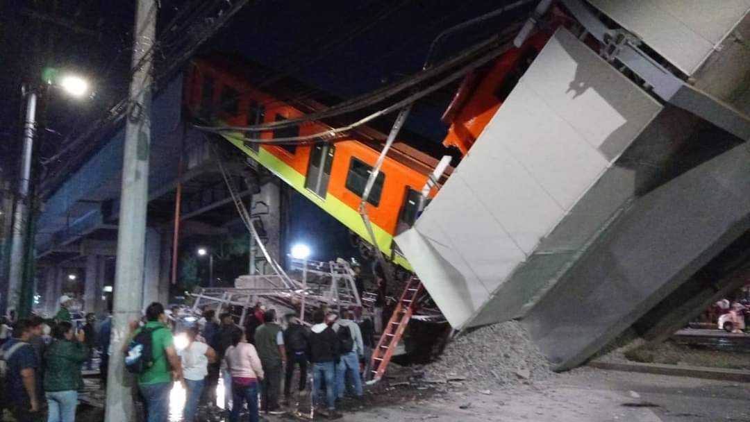 Usuarios descartan 'atentado' tras desplome del Metro Olivos en CDMX