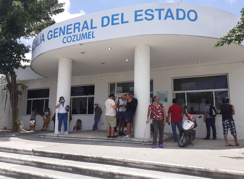 Tras pasar 48 horas encerrado en una de las celdas de la FGE Quintana Roo, el elemento de la Semar fue liberado