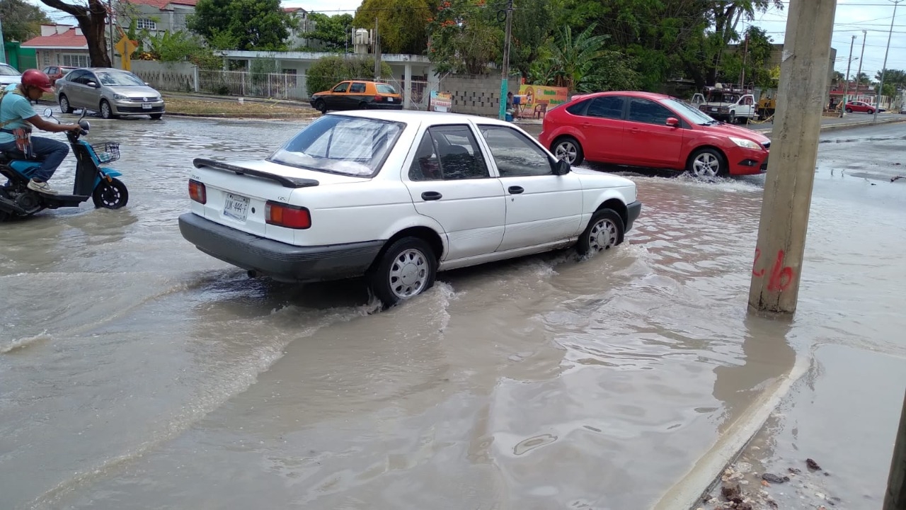 Las obras de ampliación en esta zona no se ha concluido y las lluvias exhibieron las primeras molestias ciudadanas