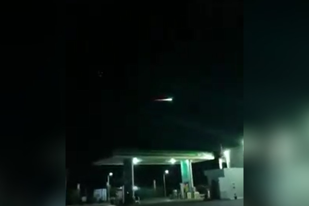 Chetumal: Avistan 'haz de luz' en el cielo; podrían ser restos del cohete chino: VIDEO