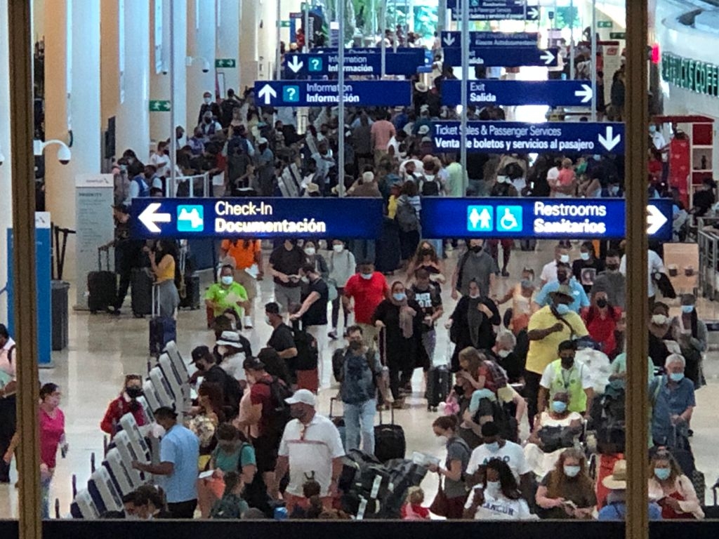 Aeropuerto de Cancún sostendrá 377 vuelos este martes