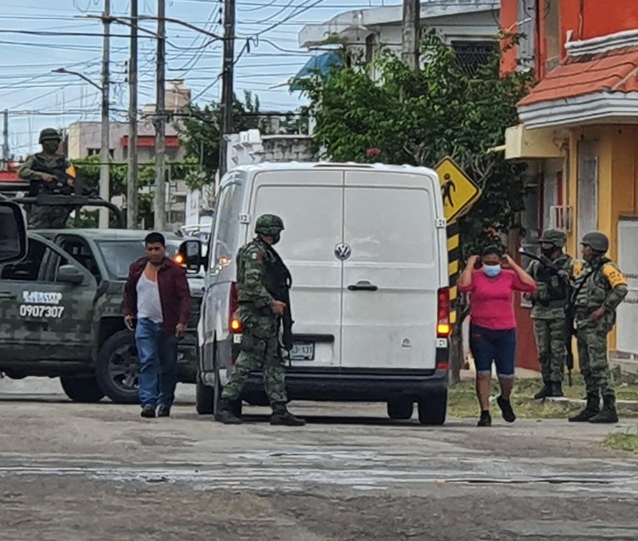 Autoridades bloquearon el paso de la unidad para realizar la revisión de la unidad en Chetumal