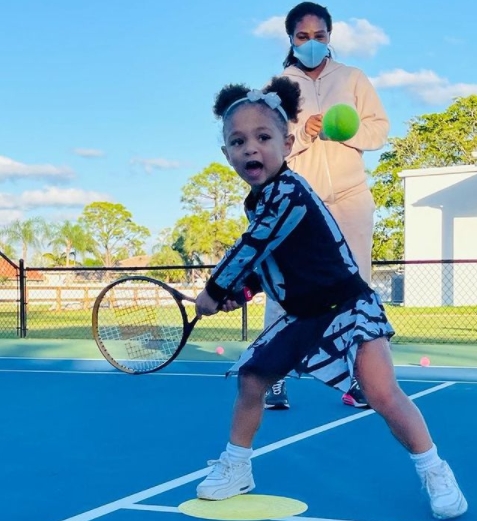 Hija de Serena Williams le hace tierno tributo en Instagram: FOTOS