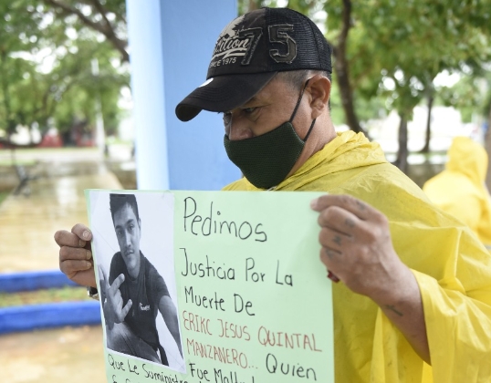 José Antonio Quintal Chan denuncia que su hijo fue asesinado en Centro de Rehabilitación de Juan Pablo II.