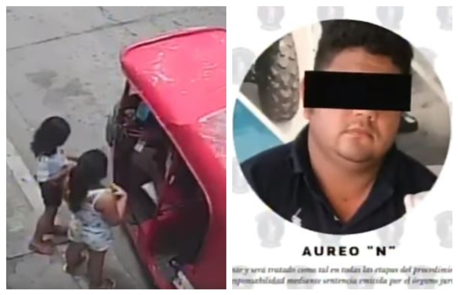 Áureo "N", supuesto responsable del caso de abuso sexual