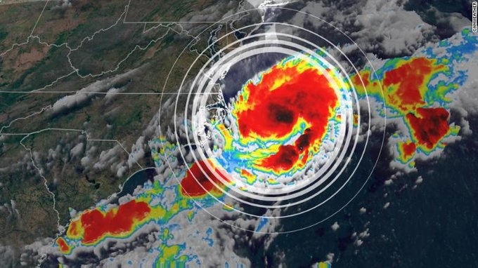 Tormenta tropical 'Bill' se forma en el Océano Atlántico