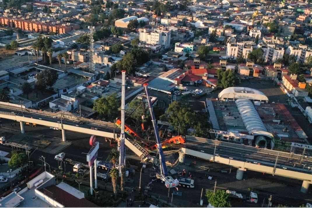 Los trabajos ya se realizan en la Línea 12 del Metro de la Ciudad de México luego del incidente de hace un año