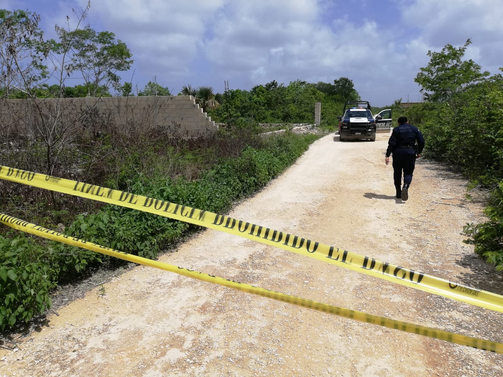 Las autoridades acudieron a la zona para investigar los hechos y recabar pruebas en el lugar