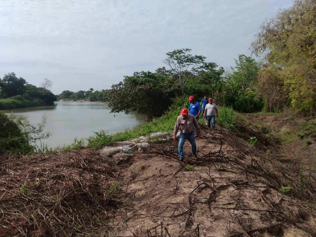 Comunidades del Río Palizada están en riesgo de deslaves por temporada de lluvias