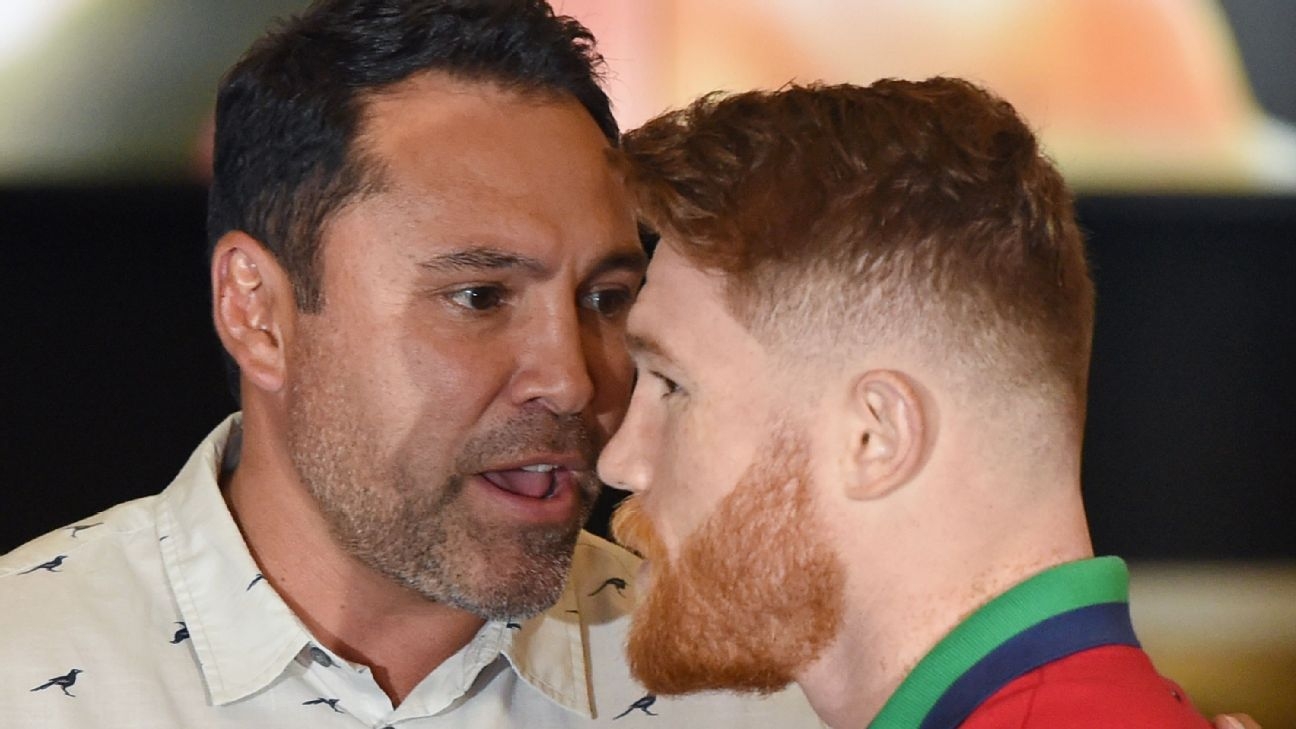 'Canelo' Álvarez explota contra Óscar de la Hoya y lo insulta en Instagram