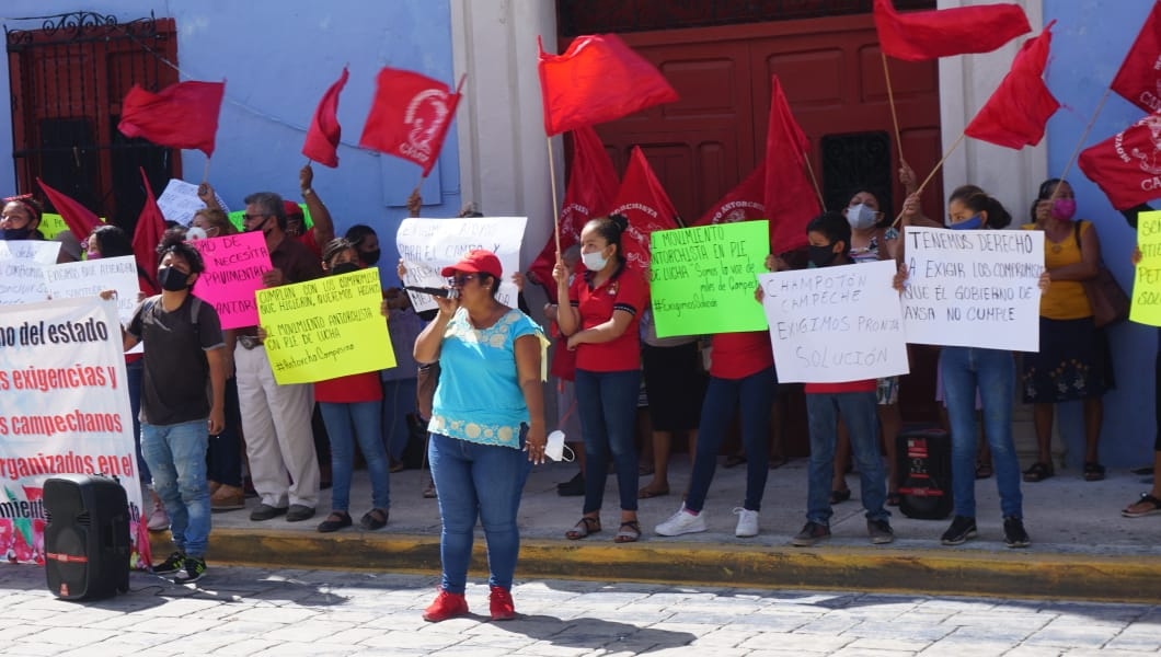 Los integrantes del Movimiento están dispuestos a instalar un plantón