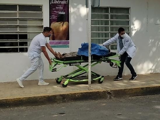 El se cayó tras haber sufrido un infarto mientras se encontraba trabajando en su parcela