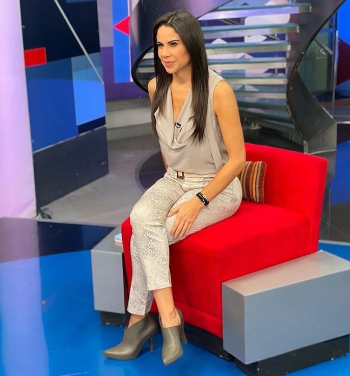 Paola Rojas se ausenta de la televisión tras dar positivo a COVID-19