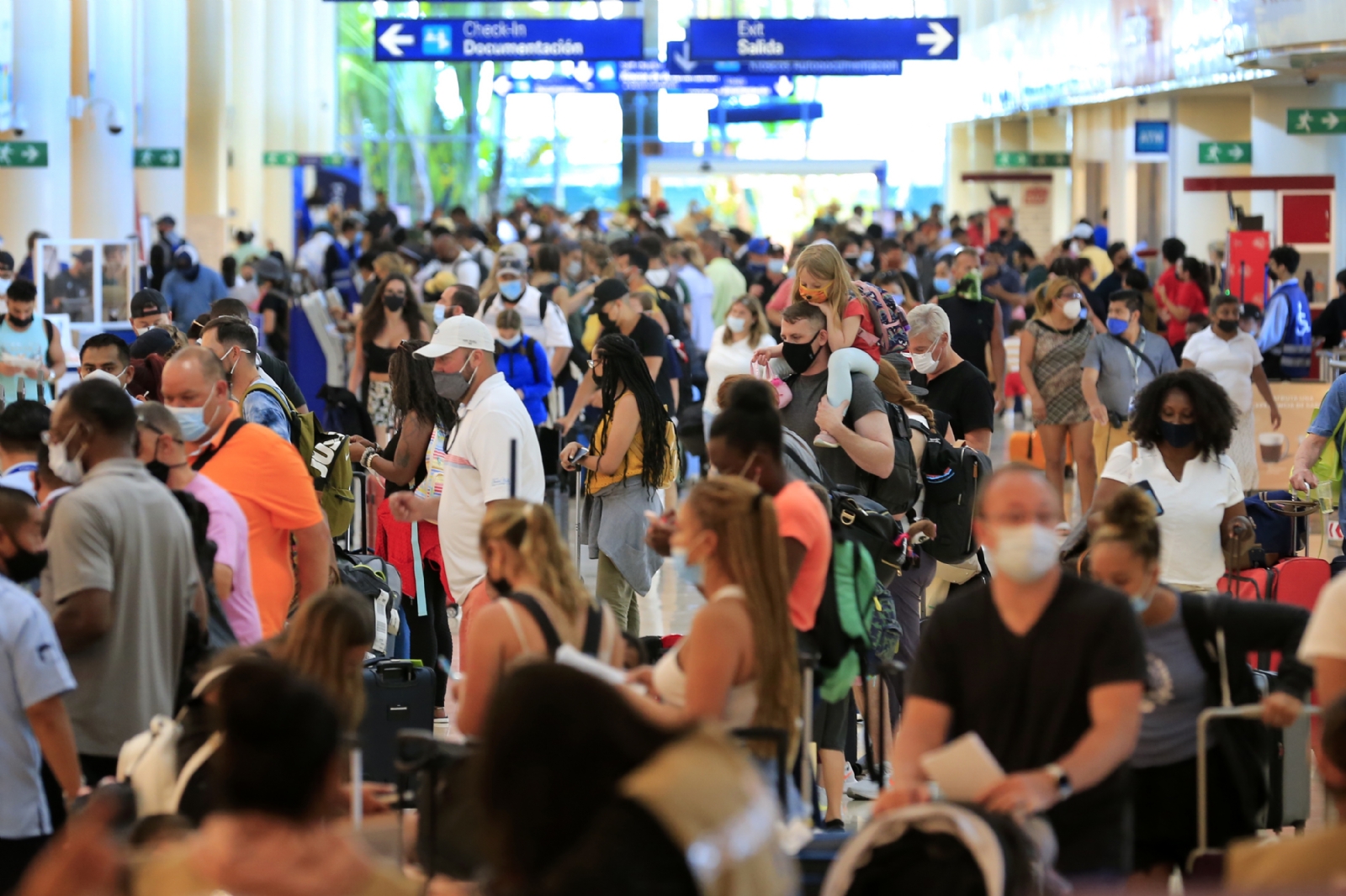 Las cifras de turismo internacional en Cancún aumentaron pese a la crisis sanitaria por COVID en Quintana Roo