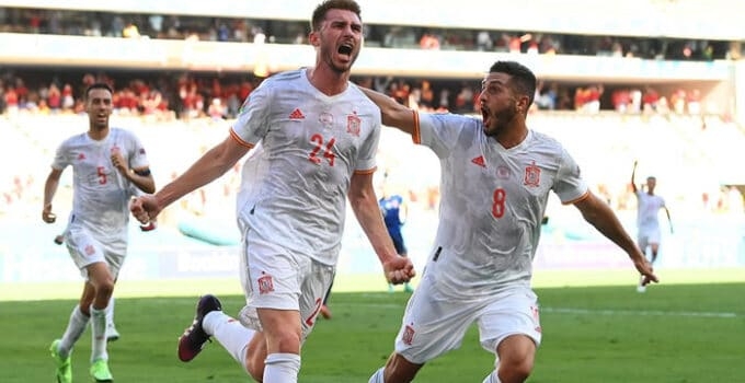 Con dos goles en tiempos extras, España logró su pase a los Cuartos de Final de la Eurocopa 2020 al vencer 3-5 a Croacia