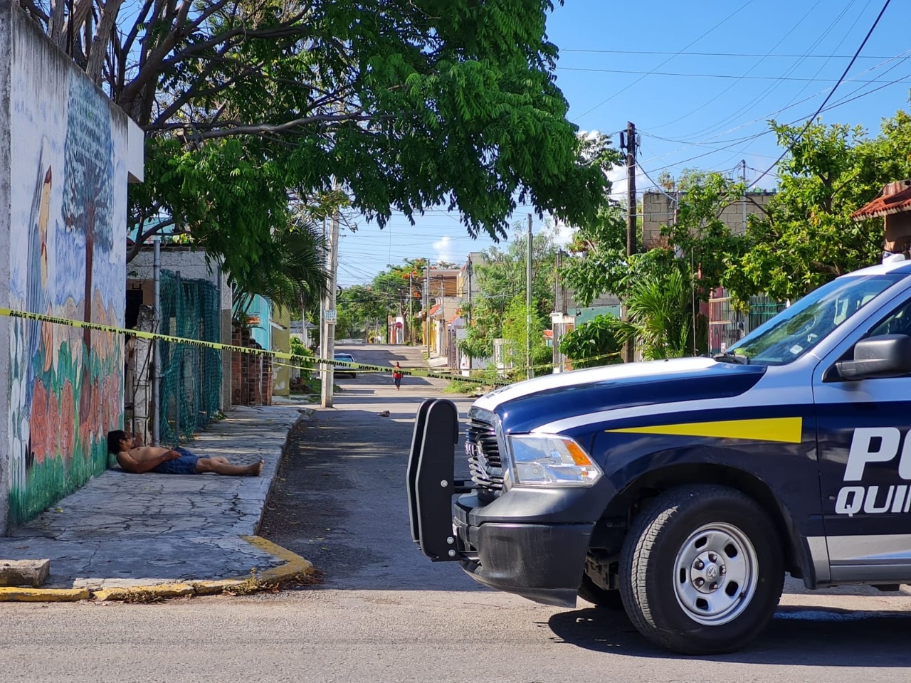 Muere indigente a las afueras de la iglesia del Carmen en Cancún