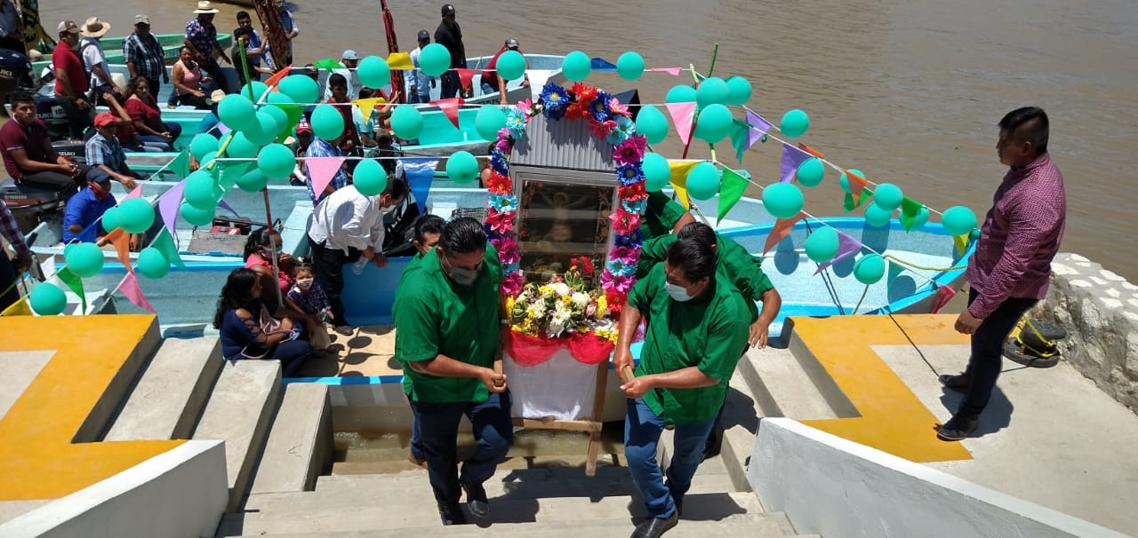 Celebran 140 aniversario del Señor de Tila en Palizada, Campeche