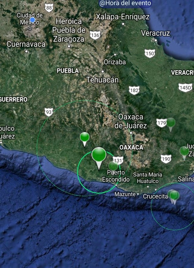 El temblor fue casi imperceptible