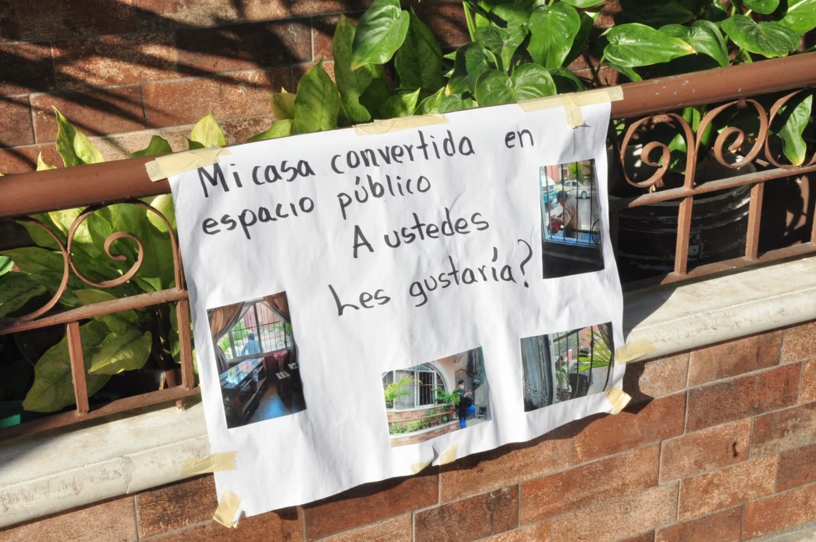 Vecinos protestan por aglomeraciones por los paraderos frente a sus hogares