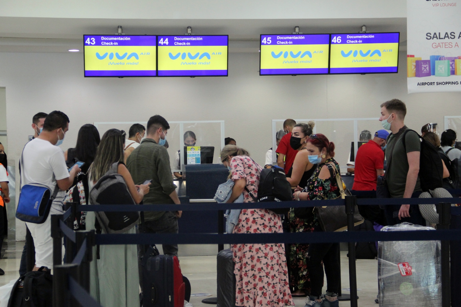 Aerolínea Viva Air Colombia aumenta vuelos directos de Medellín a Cancún