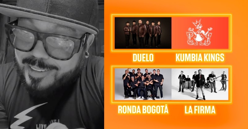 Samuel García anuncia a los Kumbia Kings en festejo; A.B. Quintanilla lo niega: VIDEO