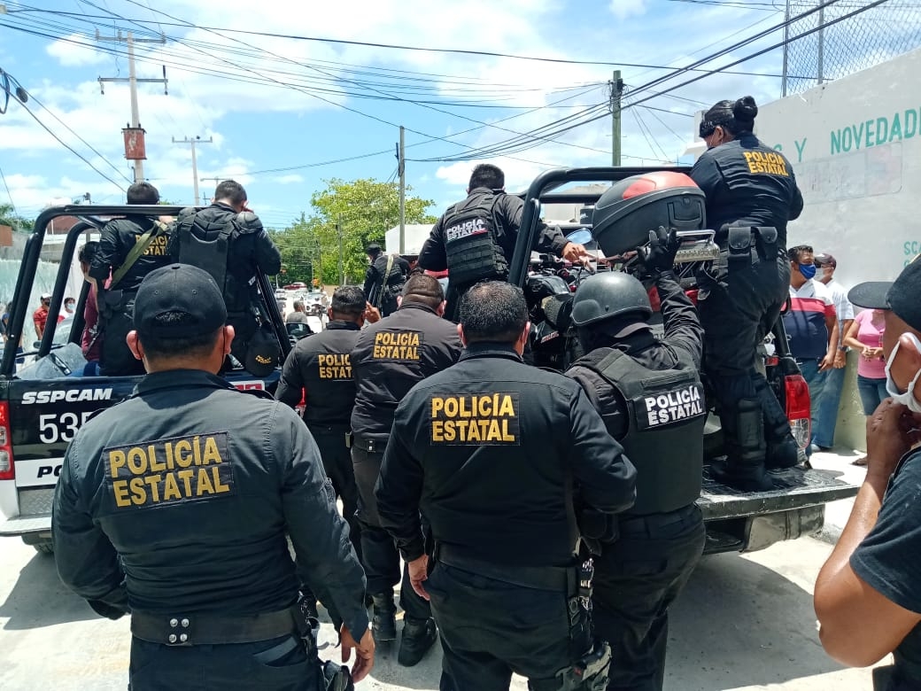 Detienen a 24 personas por disturbios durante la jornada electoral en Campeche