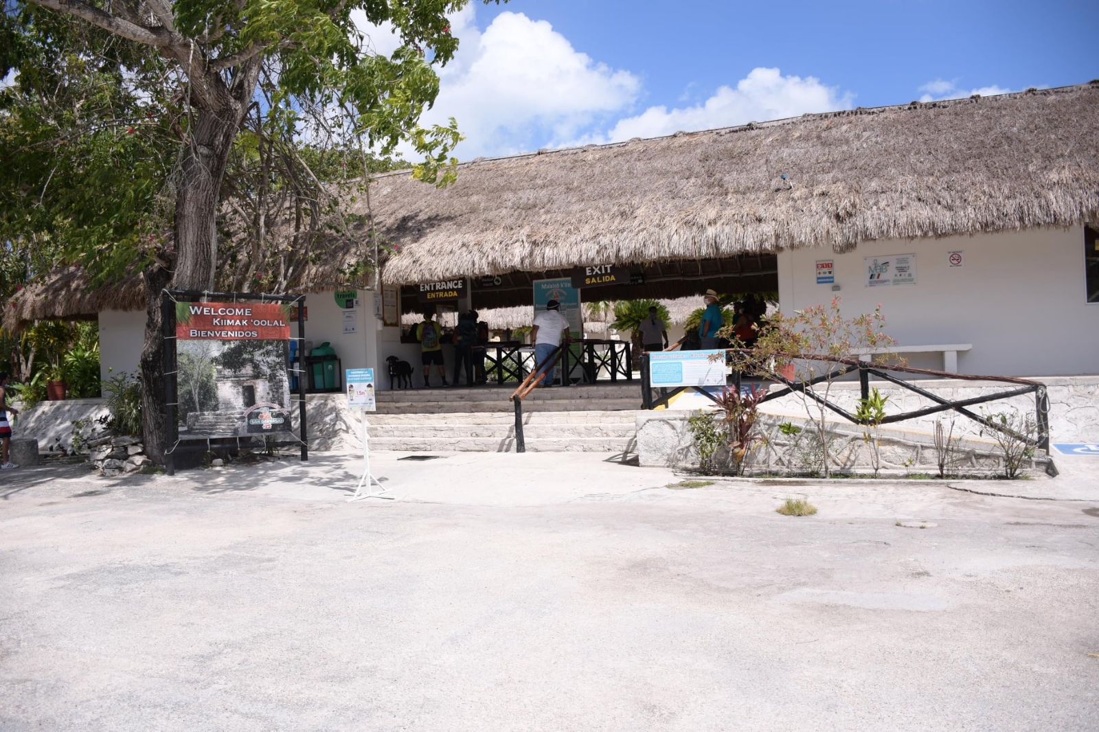 Cierra zona arqueológica de San Gervasio tras caso de COVID-19 en Cozumel
