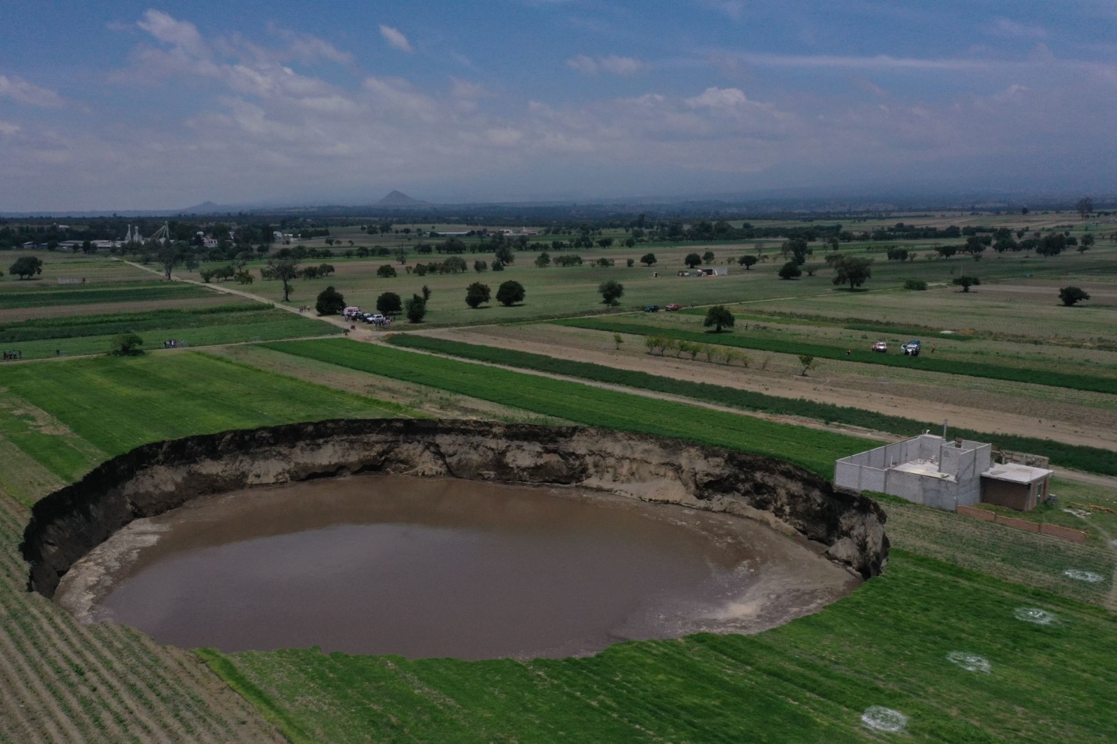 Socavón gigante de Puebla