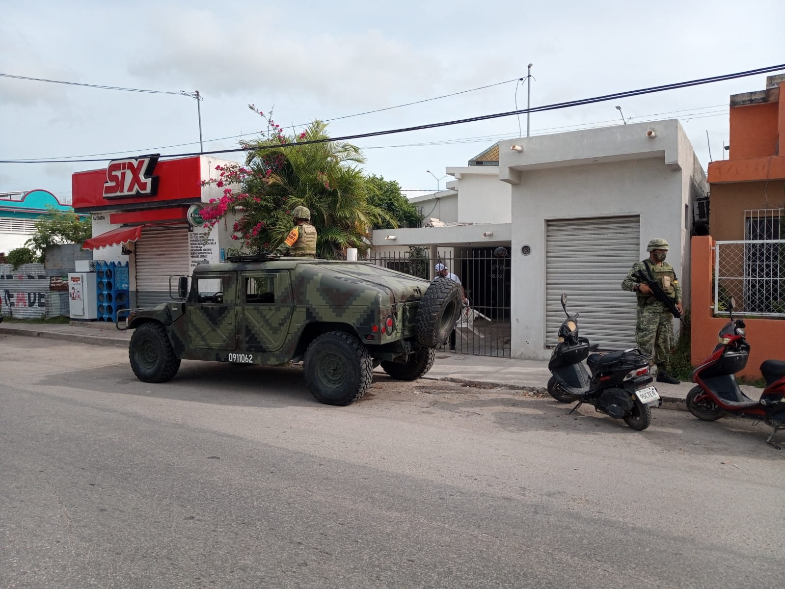 Sedena resguarda conteo de actas electorales en Escárcega, Campeche