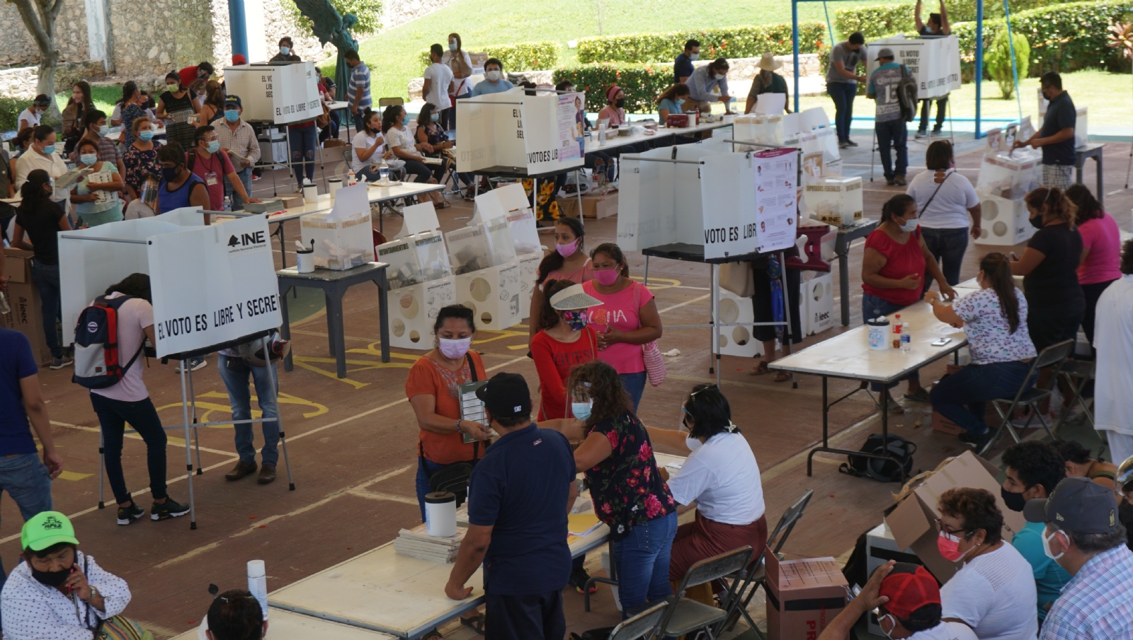 El alza de los electores dejo igual 7541 votos nulo